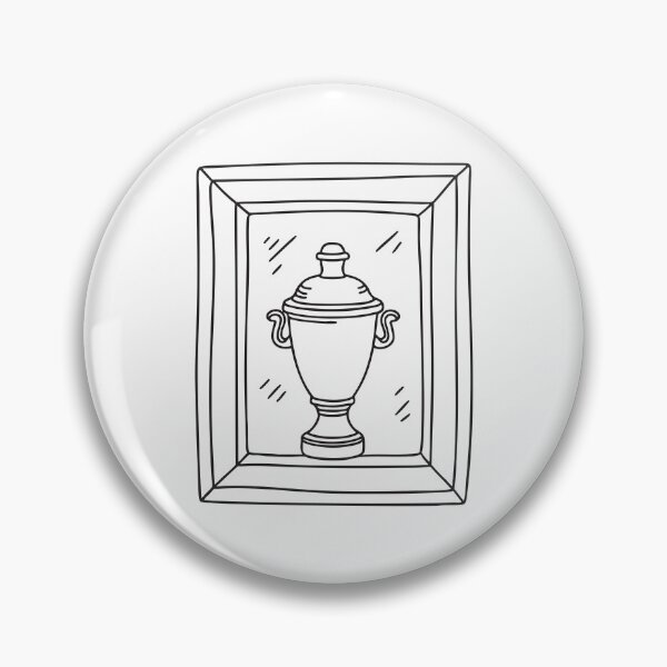 Item preview, An urn displayed at the heart of a framed recess designed and sold by rasagamastore.