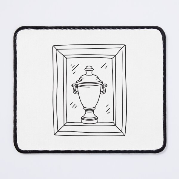 Item preview, An urn displayed at the heart of a framed recess designed and sold by rasagamastore.