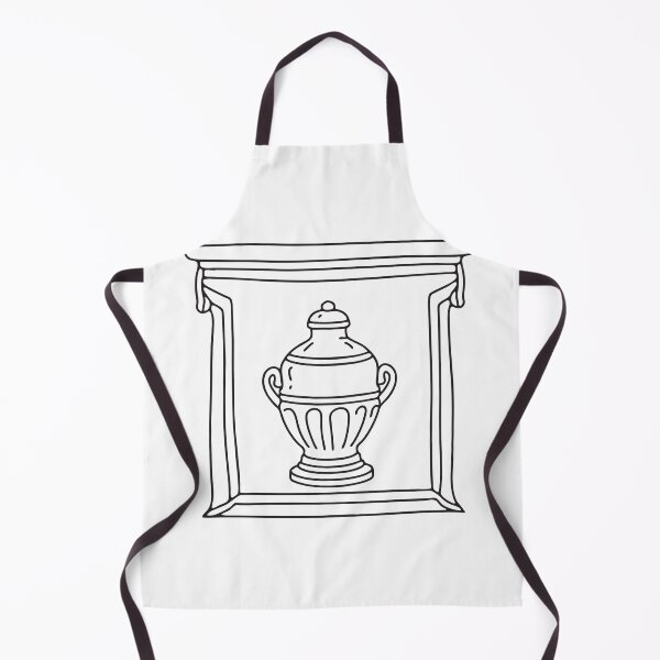 Item preview, An urn positioned centrally within a framed alcove designed and sold by rasagamastore.