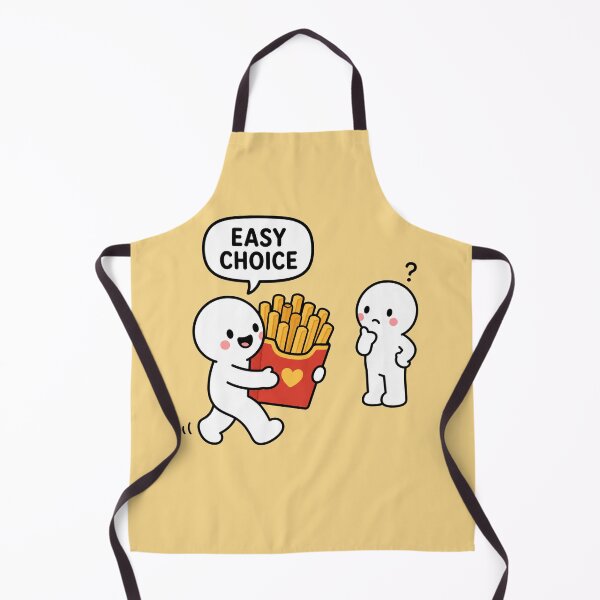 Item preview, Easy Choice French Fries Meme designed and sold by MonkiFlipp.