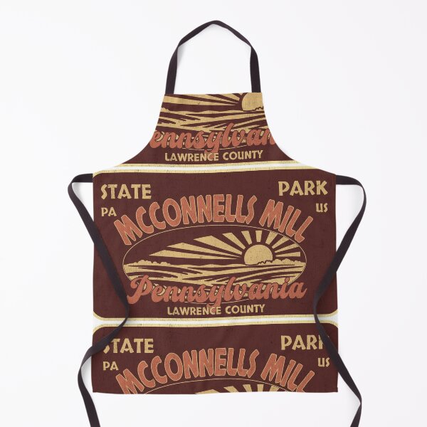 Item preview, McConnells Mill State Park, Lawrence County, Pennsylvania, badge design designed and sold by Wanderful-roads.