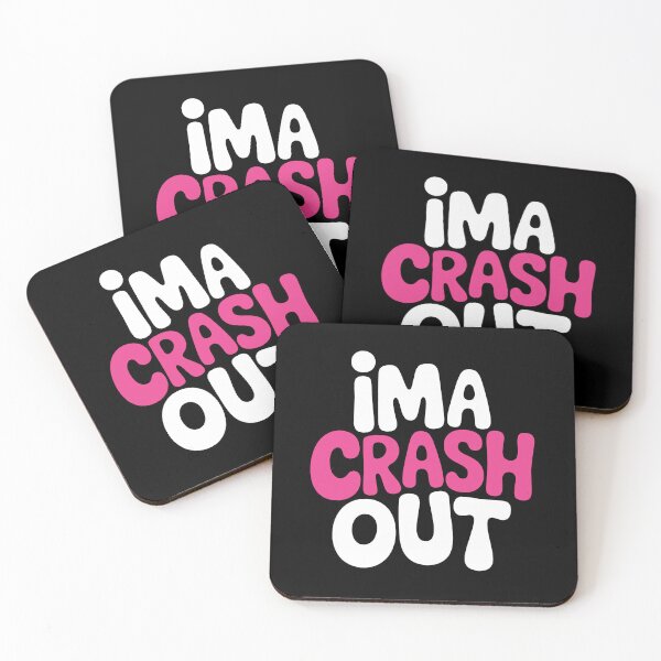 Item preview, Ima Crash Out Funny Sarcastic Stressed Out Gift designed and sold by Say It With Ink.