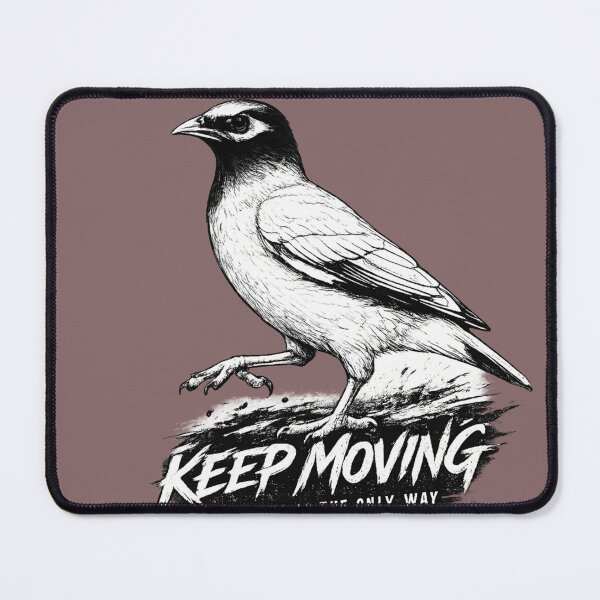 Item preview, Vintage White Myna Bird T-Shirt designed and sold by Saeed  Ahmad.