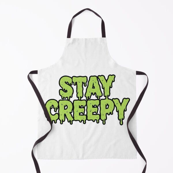Item preview, Stay Creepy Horror Typography Retro Pulp Drippy Slime Logo designed and sold by Ahmed Nedji.