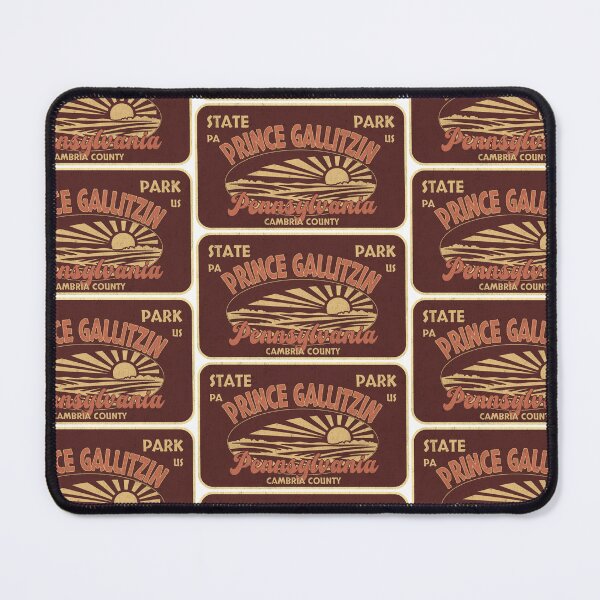 Item preview, Prince Gallitzin State Park, Cambria County, Pennsylvania, badge design designed and sold by Wanderful-roads.