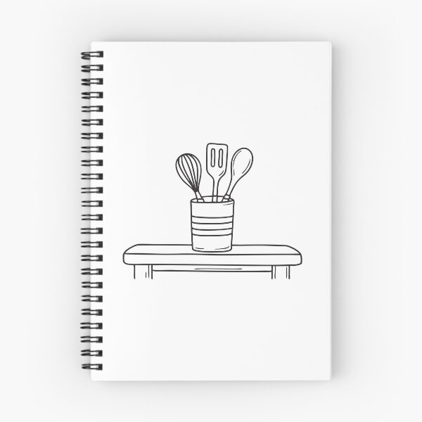 Item preview, A ceramic container for utensils sitting on the kitchen island designed and sold by rasagamastore.