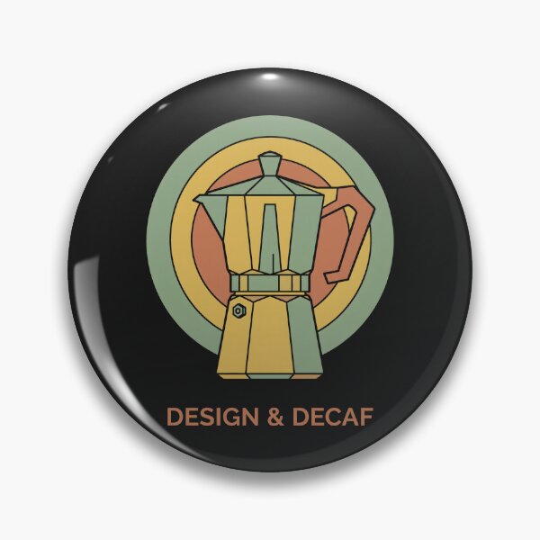 Item preview, Moka Pot Retro Coffee Decaf Lifestyle designed and sold by SplashTastic.