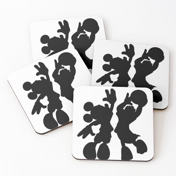 Item preview, Mickey Mouse Silhouette Basketball Sports Fan designed and sold by Magico Paco.