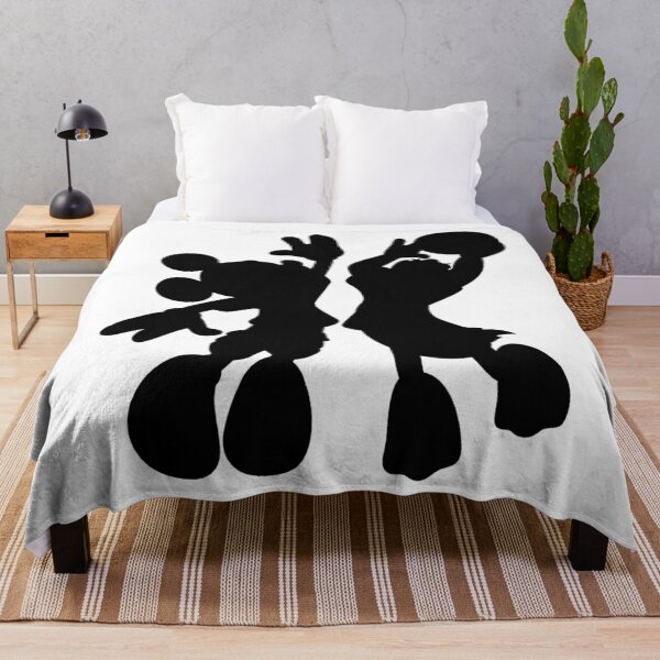 Item preview, Mickey Mouse Silhouette Basketball Sports Fan designed and sold by Magico Paco.