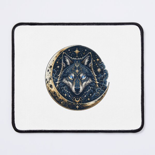 Item preview, Celestial woolf Moon designed and sold by BUDH STYLE.