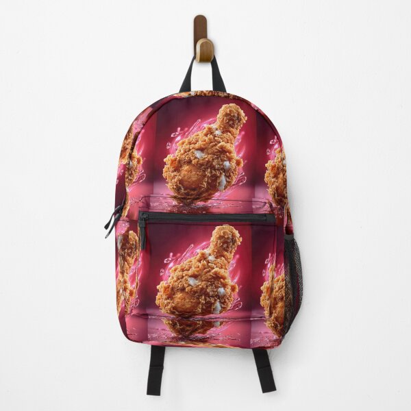 Item preview, Golden Crispy Fried Chicken Drumstick | Crunchy Food Art | Crispy Comfort Food Illustration designed and sold by Grafititee.