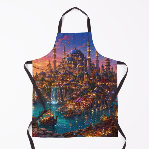 Item preview, Istanbul Sky Bazaar at Golden Sunset designed and sold by pixelpopplanet.