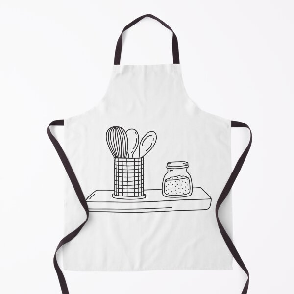 Item preview, A metal utensil holder positioned beside a jar of spices designed and sold by rasagamastore.