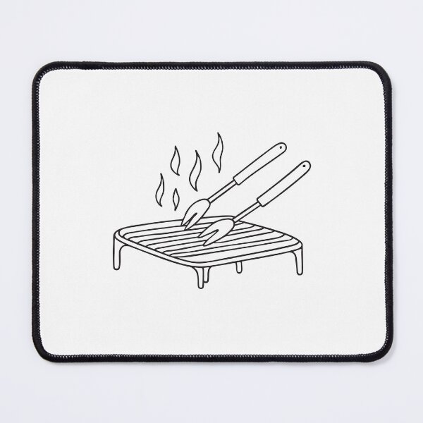 Item preview, A grill rack with a pair of tongs placed next to it designed and sold by rasagamastore.