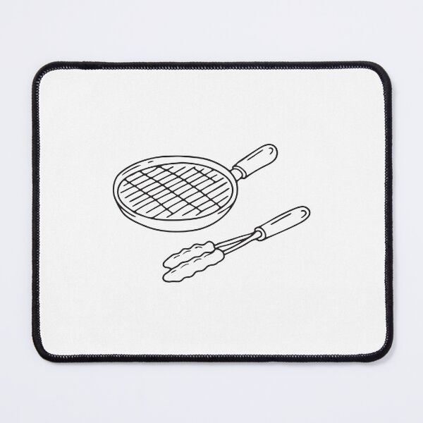 Item preview, A pair of grilling tongs beside the cooking rack designed and sold by rasagamastore.