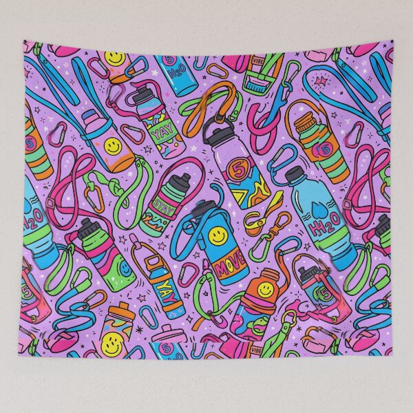 Item preview, Hydration Bottle Pattern Water Carrier Active Lifestyle designed and sold by SplashTastic.