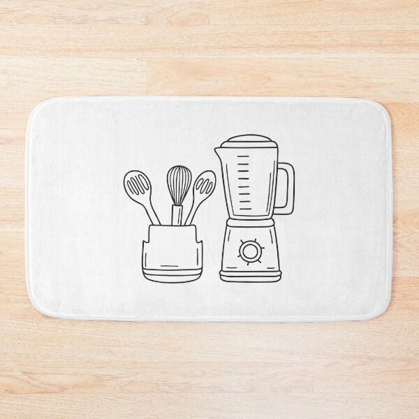 Item preview, A plastic holder for utensils standing next to a blender designed and sold by rasagamastore.
