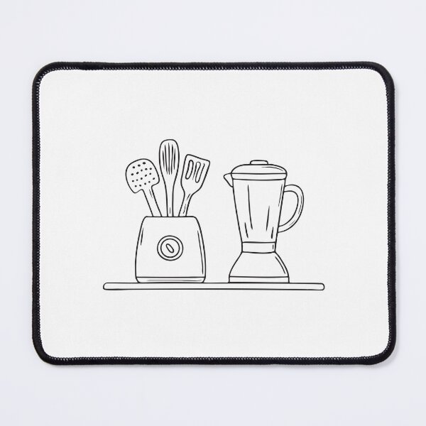 Item preview, A plastic utensil caddy placed near an electric blender designed and sold by rasagamastore.
