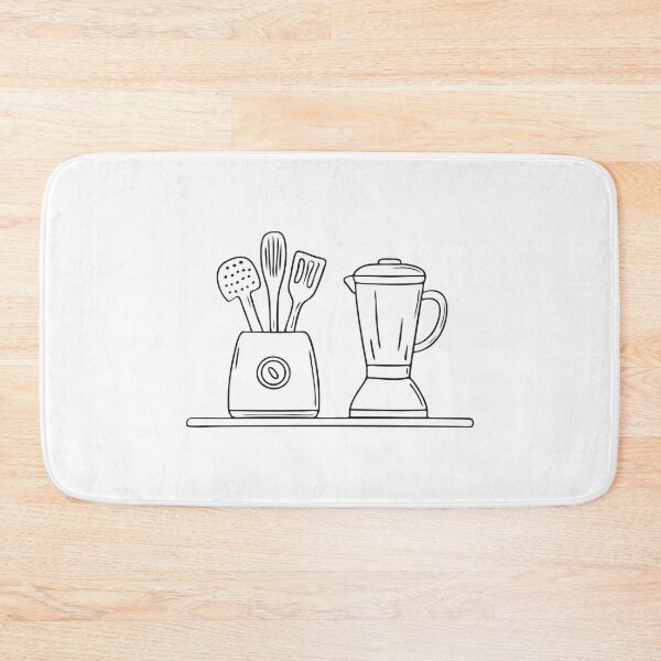 Item preview, A plastic utensil caddy placed near an electric blender designed and sold by rasagamastore.