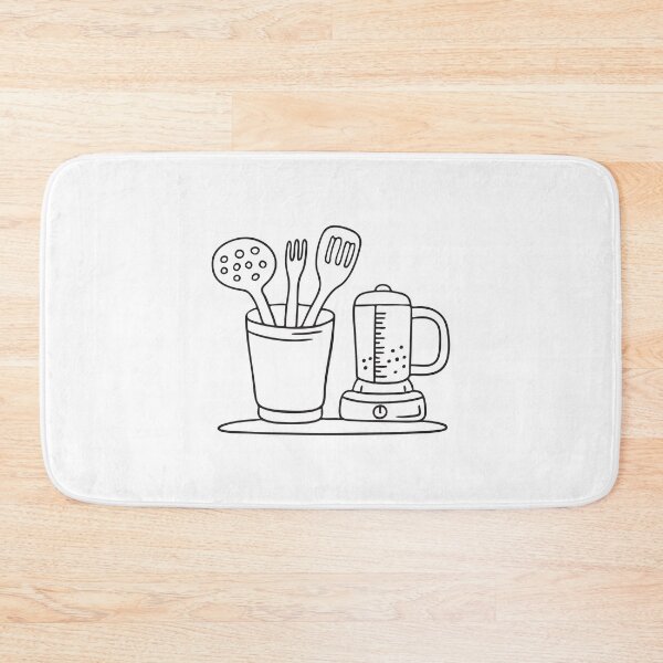 Item preview, A kitchen blender next to a plastic utensil holder designed and sold by rasagamastore.