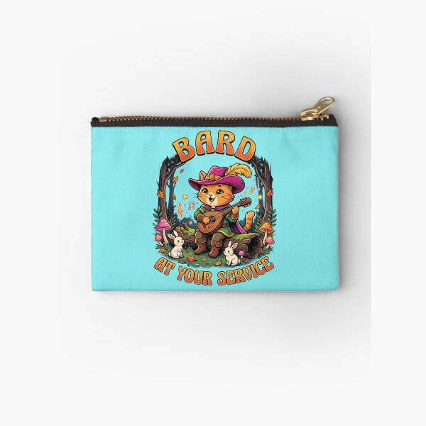 Item preview, Cute Bard Cat At Your Service - Funny Tabletop RPG Musical Feline designed and sold by AdyKurniawan.