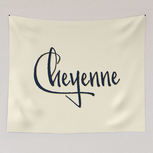 Item preview, CHEYENNE personalized type design designed and sold by CharlottePlaceArt.