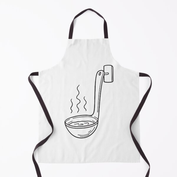 Item preview, A soup ladle hanging next to a wall hook in the kitchen designed and sold by rasagamastore.