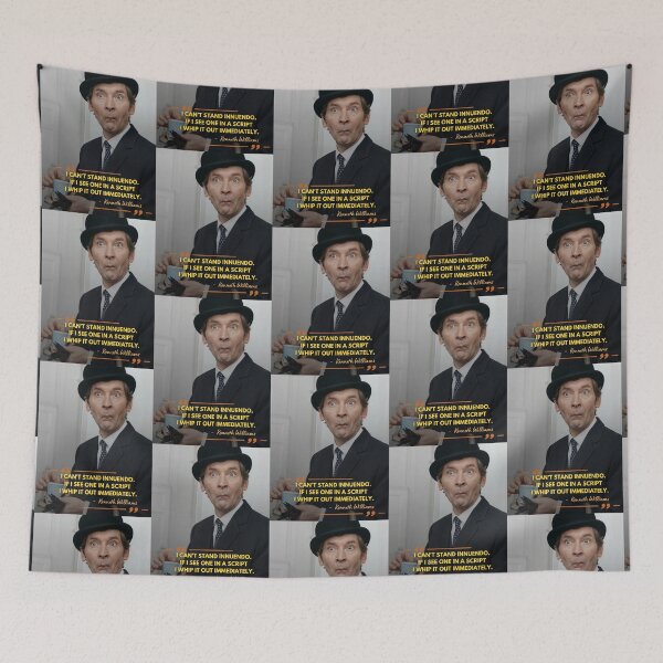Item preview, Kenneth Williams Quote Painted HD Art designed and sold by DiverseDazzle.