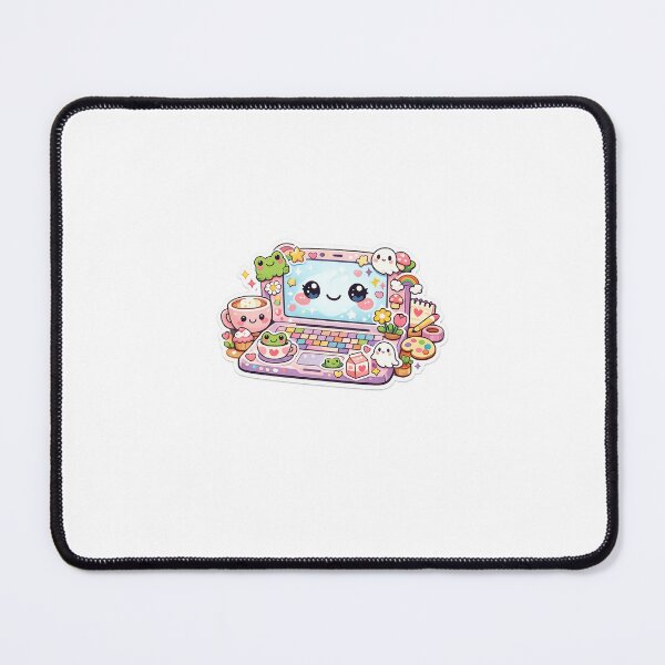 Item preview, Sticker Lover Laptop Sticker Kawaii Desk Setup Aesthetic for Students & Creators designed and sold by CutePrintCorner.