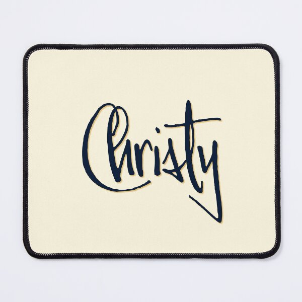 Item preview, CHRISTY personalized type design designed and sold by CharlottePlaceArt.