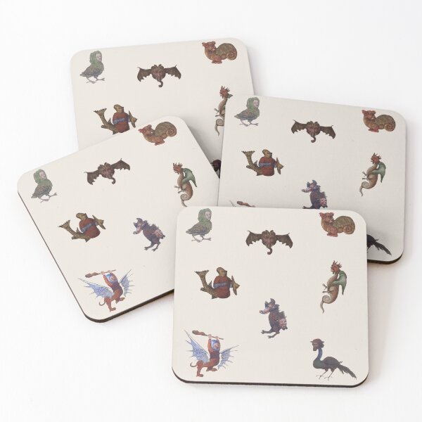 Item preview, weird medieval creatures set 1 designed and sold by mooneko.