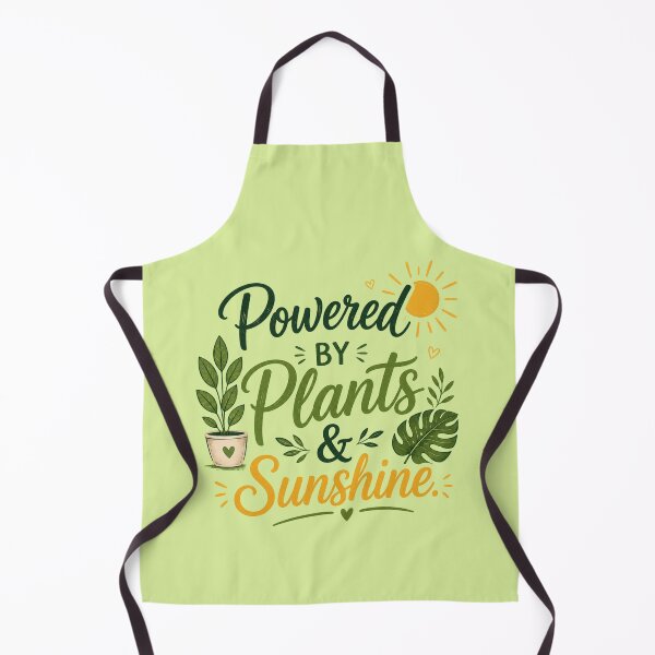 Item preview, Powered by Plants & Sunshine Botanical Plant Lover, Plant Parents & Nature Lovers designed and sold by Right-UR.