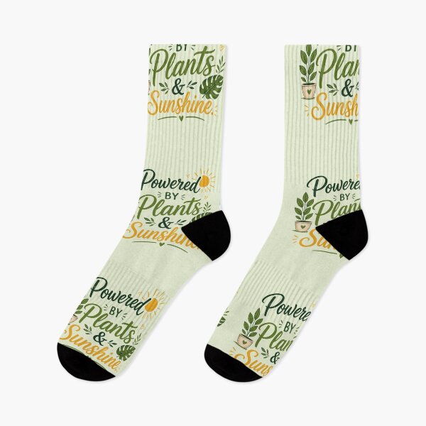 Item preview, Powered by Plants & Sunshine Botanical Plant Lover, Plant Parents & Nature Lovers designed and sold by Right-UR.