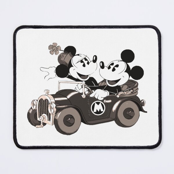 Item preview, Cute Cartoon Mouse Riding a Retro Car designed and sold by Magico Paco.