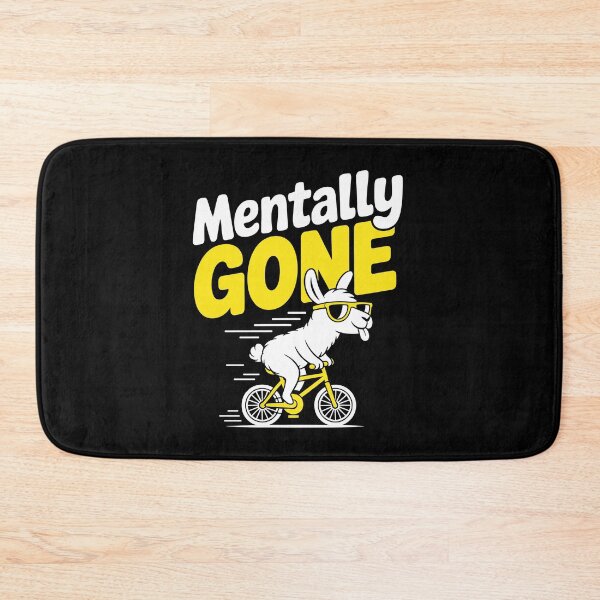Item preview, Mentally Gone Funny Sarcastic Llama Gift designed and sold by Say It With Ink.