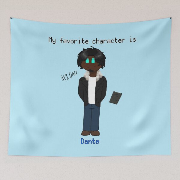 Item preview, Lonely Vampire 4 Year Anniversary - My Favorite Character is Dante designed and sold by Fallen-101.