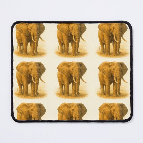 Item preview, Gentle Giant | African Elephant Illustration designed and sold by Tropium-Designs.