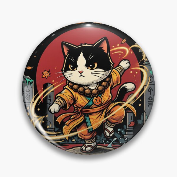 Item preview, Tabletop RPG Monk Cat - Retro Fantasy Martial Arts Feline Parody designed and sold by AdyKurniawan.