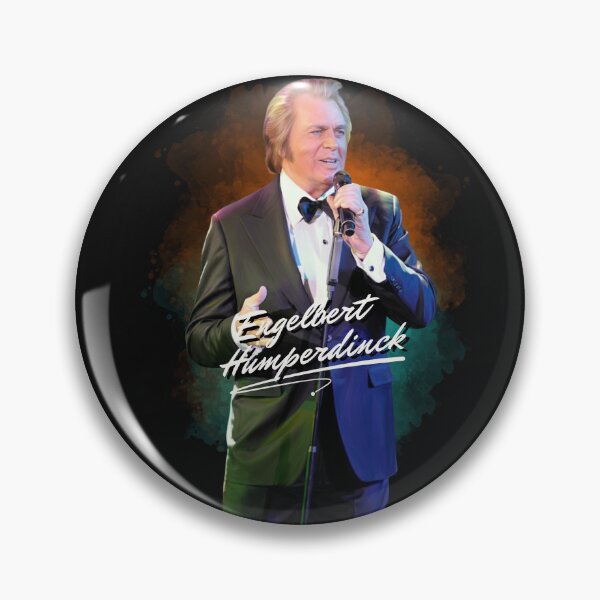 Item preview, Engelbert Humperdinck Painted Effect T-Shirt and Sticker designed and sold by DiverseDazzle.