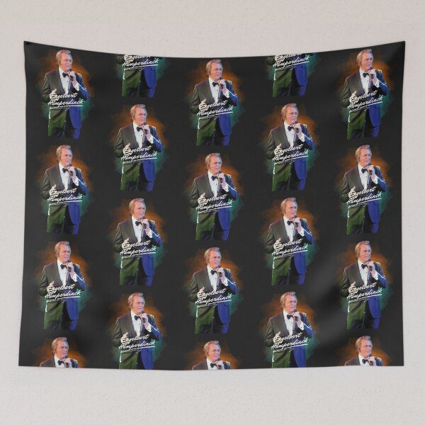 Item preview, Engelbert Humperdinck Painted Effect T-Shirt and Sticker designed and sold by DiverseDazzle.