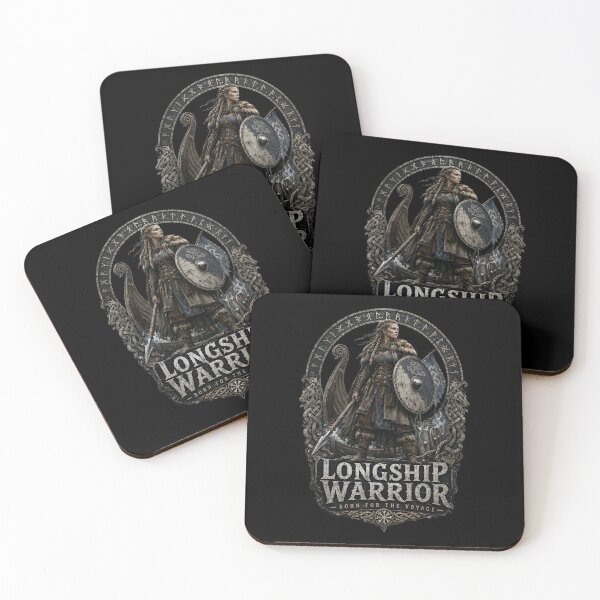 Item preview, Longship Warrior — Born for the Voyage | Norse Viking Shieldmaiden designed and sold by R3X .