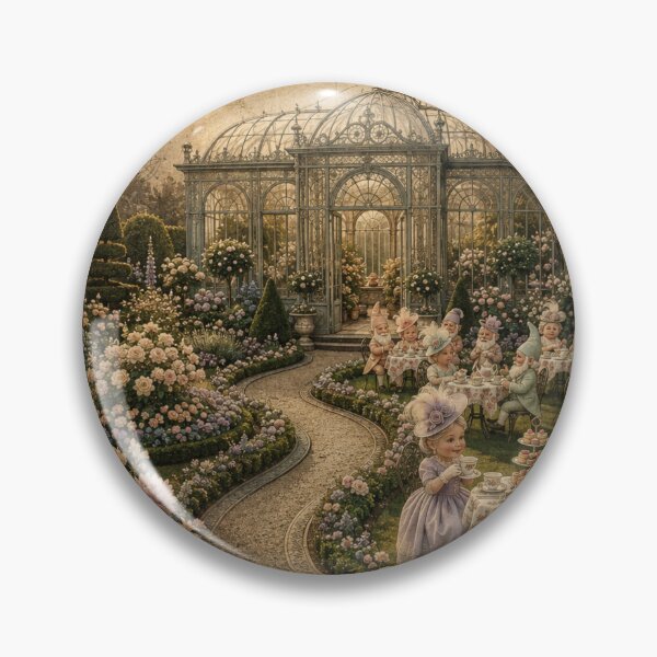 Item preview, Gnome Tea Garden designed and sold by InnerwayStudio.