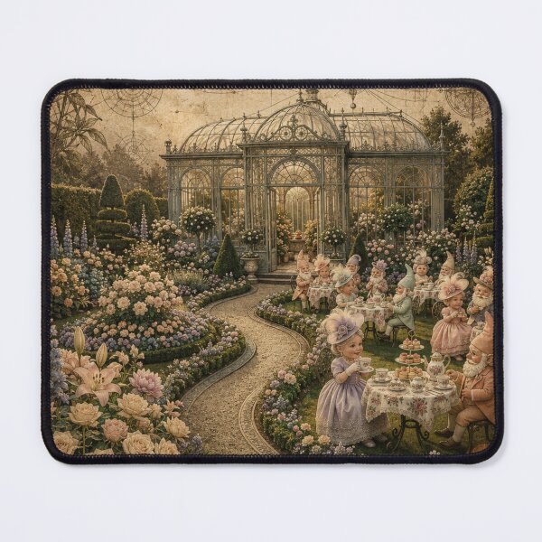 Item preview, Gnome Tea Garden designed and sold by InnerwayStudio.