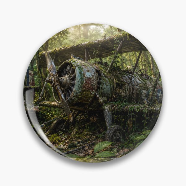 Item preview, Abandoned Airplane  designed and sold by AwesomeDigiShop.