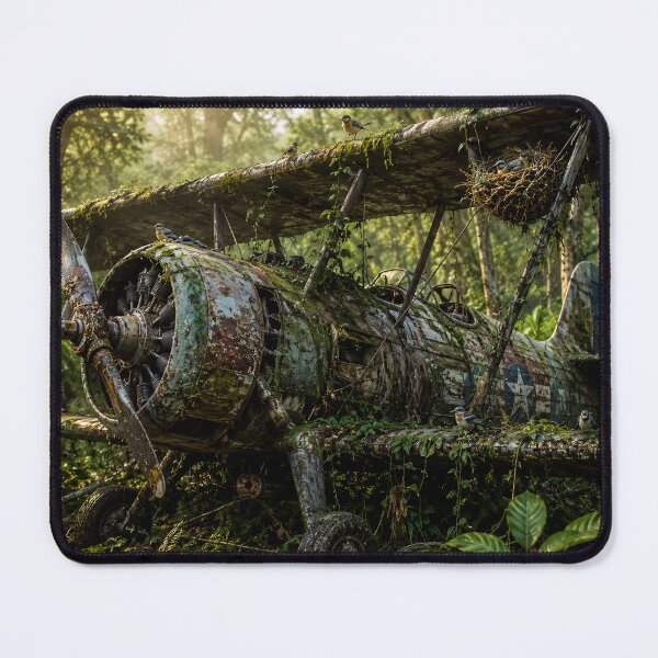 Item preview, Abandoned Airplane  designed and sold by AwesomeDigiShop.