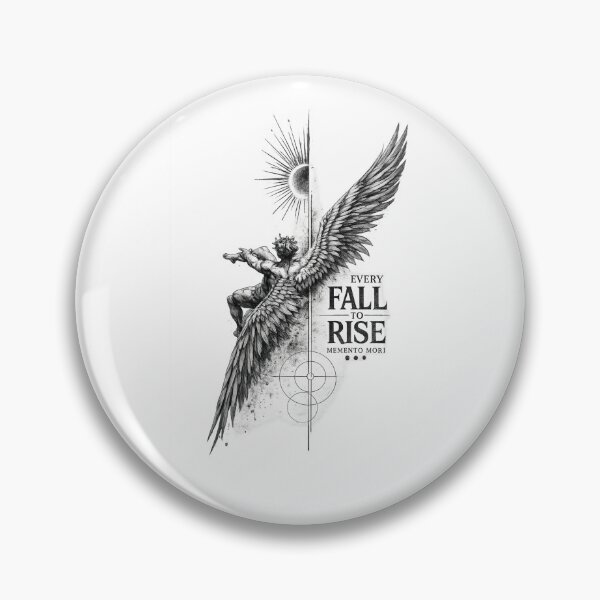 Item preview, Every Fall to Rise – Memento Mori Gothic Angel designed and sold by Suiolota.