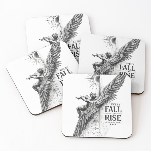 Item preview, Every Fall to Rise – Memento Mori Gothic Angel designed and sold by Suiolota.
