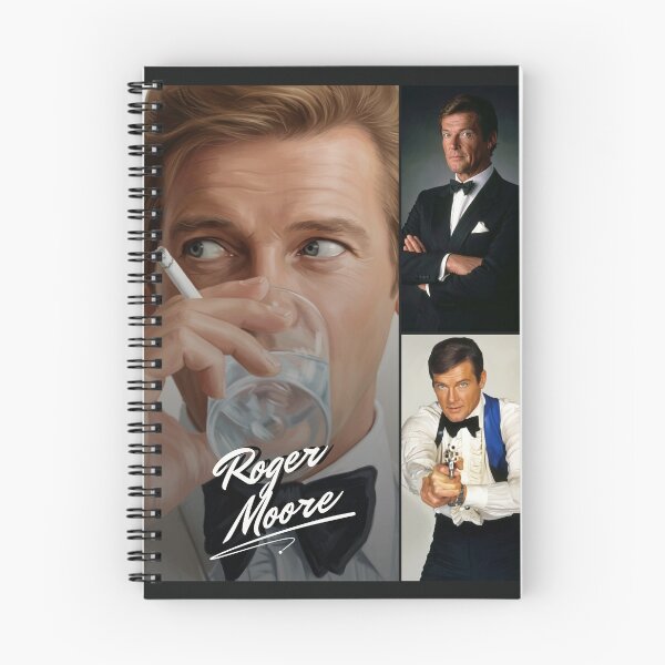 Item preview, Roger Moore Quote Painted HD Art designed and sold by DiverseDazzle.