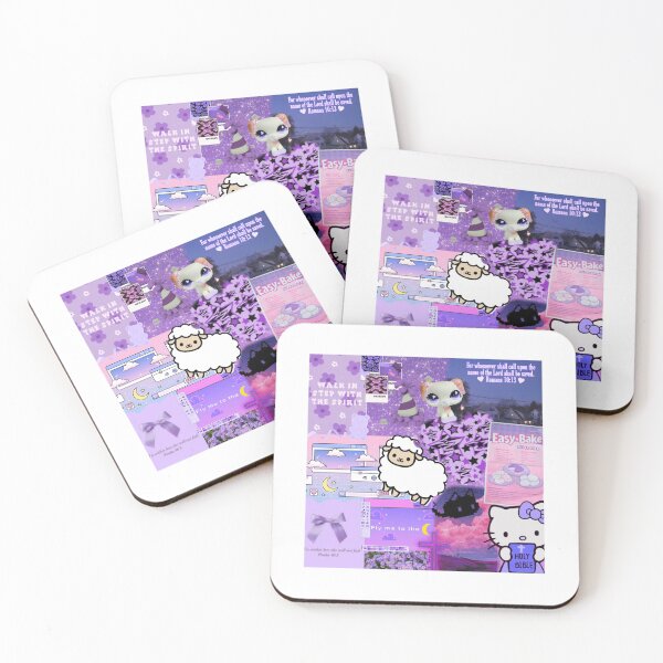 Item preview, Purple Christian Vaporwave Aesthetic Art designed and sold by Arafur.