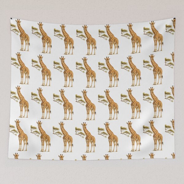Item preview, Savannah Grace | African Giraffe Illustration designed and sold by Tropium-Designs.
